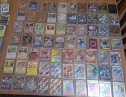 Pokemon Card Lot 50+ Cards Ultra Rare V VMAX HOLO SECRET RARE INCLUDED NM - Image 2