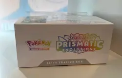 Pokemon TCG Prismatic Evolutions ETB Elite Trainer Box FACTORY SEALED & NEW CARD - Image 3
