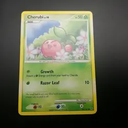 CHERUBI 96/147 - NON-Holo - Supreme Victors 2009 - NINTENDO Pokemon Card - NM - Image 1