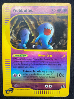 Wobbuffet 45/144 Reverse Holo Pokemon Card Skyridge Set (HP) - Image 1