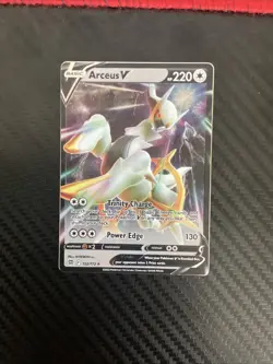 Arceus V - (Metal Card) 122/172 Miscellaneous Cards & Products Holo - Image 1
