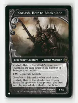 Korlash, Heir to Blackblade - #FUT87 - Non Foil - MTG - Near Mint - Image 1