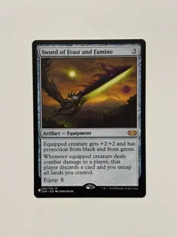 Sword of Feast and Famine | Double Masters | NM | Magic the Gathering MTG - Image 1