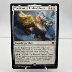 The Book of Exalted Deeds MTG AFR 004 Mythic NM-White Angel - Image 1