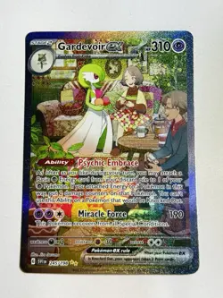 Pokemon Gardevoir EX TCG 245/198 Scarlet and Violet Base Set Near Mint Condition - Image 1