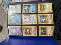 Complete Pokemon Base, Fossil, Jungle & 11 Team Rocket 1st Edition Graded Cards - Image 2