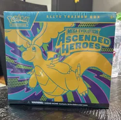 Pokemon TCG Elite Trainer Box Mega Evolution Ascended Heroes Dragonite Zekrom - Image 1