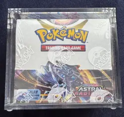 Pokemon Sword & Shield: Astral Radiance Booster Box "Case Fresh" In Acrylic Case - Image 1
