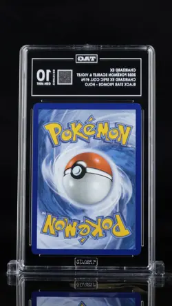 Pokemon Scarlet & Violet Black Star Promos Charizard ex TAG 10 #196 - Image 2