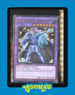 Gem-Knight Amethyst - BLMM-EN141 YUGIOH $2 MIN ORDER - Image 1