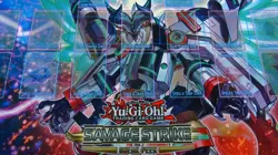 YUGIOH! Official Savage Strike Exclusive Sneak Peek Playmat New Mint - Image 1