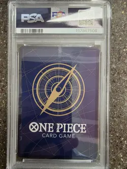 One Piece Nami Japanese O-Nami 2nd Anniversary Complete Guide OP06-101 PSA 10 - Image 2