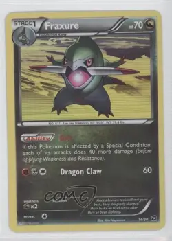 Fraxure Pokemon Dragon Vault Mini-Set #14 - Image 1