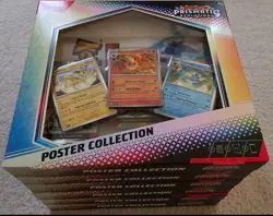 Pokemon Scarlet & Violet PRE Prismatic Evolutions Poster Collection Lot of 6x - Image 1