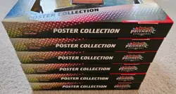 Pokemon Scarlet & Violet PRE Prismatic Evolutions Poster Collection Lot of 6x - Image 2