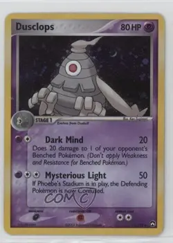 Dusclops (Cosmos Holo Theme Deck exclusive) Pokemon EX Power Keepers #14 2007 - Image 1