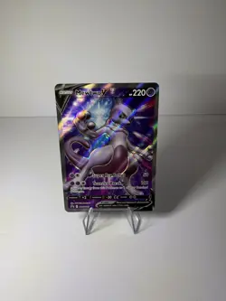 Pokemon Mewtwo V Full Art Promo Holo SWSH229 Sword & Shield NM Near Mint - Image 1