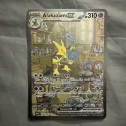 Alakazam ex 201/165 - SV: Scarlet & Violet 151 - SIR - Pokemon TCG - NM - Image 1