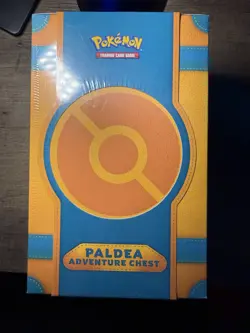 Pokemon TCG: Paldea Adventure Chest Factory Sealed - Image 1