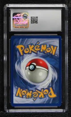 Machop Pokemon Base Set CGC 8 1999 - Image 2