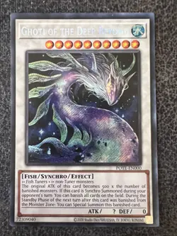 Yugioh Ghoti of the Deep Beyond POTE-EN000 Secret Rare Unlimited Edition NM - Image 1