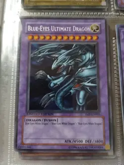Yugioh Blue-Eyes Ultimate Dragon JMP-EN005 Limited Edition Ultra Rare - Image 1