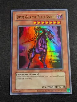 Yugioh - Swift Gaia the Fierce Knight RP02-EN085 Unlimited Ultra Rare NM - Image 1