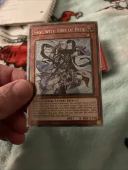 Yu-Gi-Oh! Sage With Eyes Of Blue RA04-EN266 Platinum Secret Rare - Image 1
