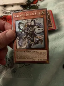 Yu-Gi-Oh! Sage With Eyes Of Blue RA04-EN266 Platinum Secret Rare - Image 3