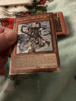 Yu-Gi-Oh! Sage With Eyes Of Blue RA04-EN266 Platinum Secret Rare - Image 5
