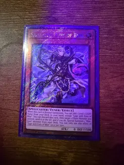 Yu-Gi-Oh! Sage With Eyes Of Blue RA04-EN266 Platinum Secret Rare - Image 2