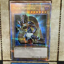 *** DARK MAGICIAN *** QUARTER CENTURY SECRET RARE (MINT) LC01-EN005 YUGIOH! - Image 1