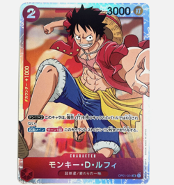 One Piece Monkey D Luffy SR OP01-024 Holo - Image 1