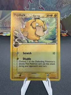 Pokemon Card - Psyduck (Delta Species) Holon Phantoms 81/110 Common - Image 1