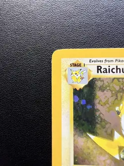 Pokemon TCG Raichu Base Set 2 Holo Unlimited Holo Rare Card 16/130 LP - Image 3