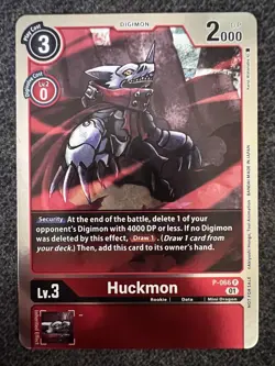 Digimon Card Game Huckmon P-066 Promo NM - Image 1