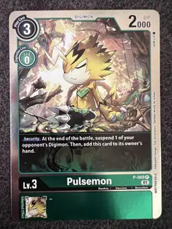 Digimon Card Game Pulsemon P-069 Promo NM - Image 1