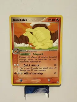 Ninetales 22/101 Rare EX Hidden Legends Pokemon Card NM - Image 1