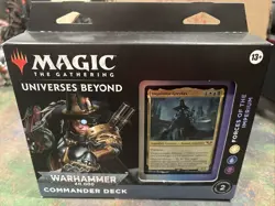 MTG Warhammer 40K Commander Deck: Forces Of The Imperium SEALED Magic MTG - Image 1