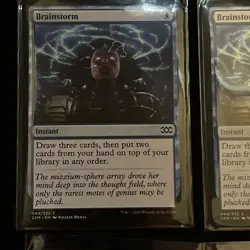 Magic: the Gathering / MtG Brainstorm x4 Double Masters NM - Image 2
