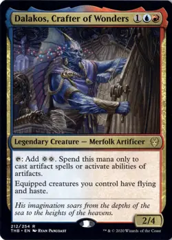 Dalakos Crafter of Wonders NM/M* Theros Beyond Death ENGLISH 212/254 -UnltdCards - Image 1