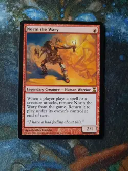 MTG Magic the Gathering - 1 x Norin the Wary - Time Spiral - Ex - Image 1