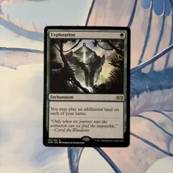 Exploration MTG 2XM 167 Double Masters LP Green Rare MAGIC Ramp EDH Staple - Image 1