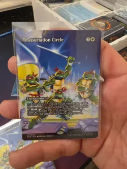 Tnmt PZA 0002 Teleportation Circle Mythic Mtg Turtles Near Mint - Image 1