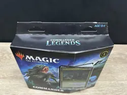 Wizards Magic the Gathering Commander Legends REAP THE TIDES Deck New - Image 4