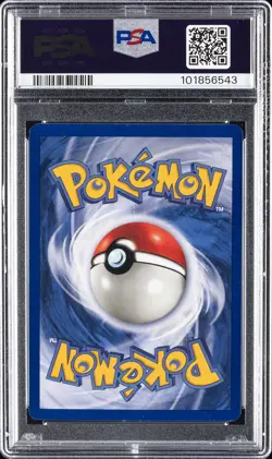 1999 POKEMON BASE SET UNLIMITED #1 ALAKAZAM-HOLO PSA 9 - Image 2