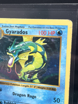 Pokemon '130 Gyarados 6/102 Holo Rare Vintage WOTC 1999 MP - Image 5