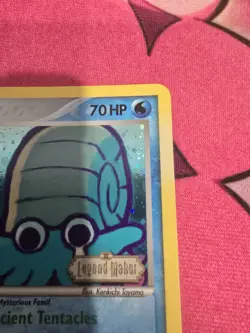 Pokemon TCG Omanyte 60/92 Reverse Holo Legend Maker SWIRL NM-M - Image 5