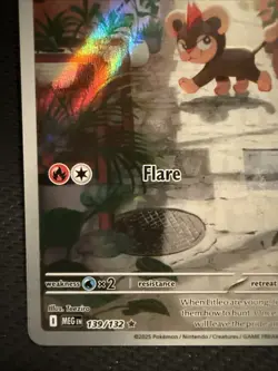 Litleo 139/132 Me01: Mega Evolution Holo Illustration Rare Pokemon - Image 5