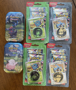 Pokemon Ascended Heroes 4 Blisters and 2 Tins: 12 Total Packs! New Sealed - Image 1